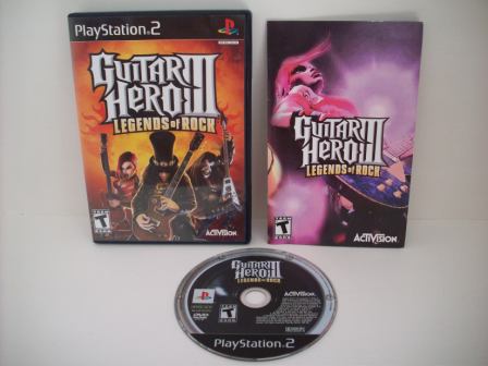 Guitar Hero III: Legends of Rock - PS2 Game